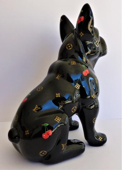 Patrick KONRAD - Louis Vuitton Cherry Bulldog  - Sculpture 2