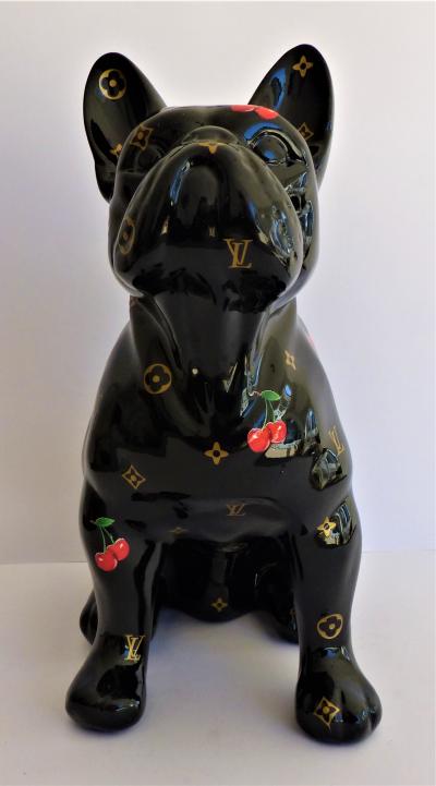 Patrick KONRAD - Louis Vuitton Cherry Bulldog  - Sculpture 2