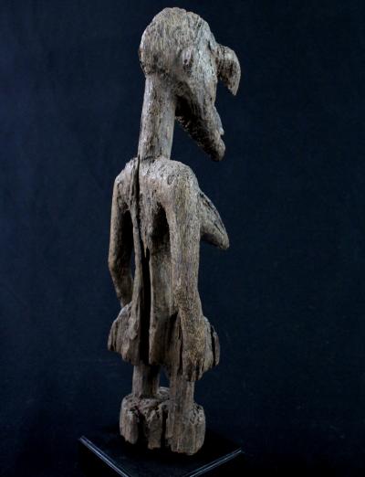 Côte d’Ivoire, Ethnie Senoufo, Ancienne statue sur socle 2