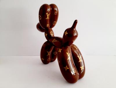 Jeff KOONS (d’après) & BallOOn ArtÉ: Balloon dog VUITTON - Sculpture 2