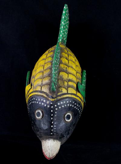 Mali - Culture Bozo - Marionnette Poisson 2