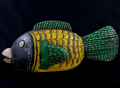 Mali - Culture Bozo - Marionnette Poisson 2