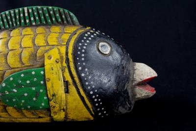 Mali - Culture Bozo - Marionnette Poisson 2