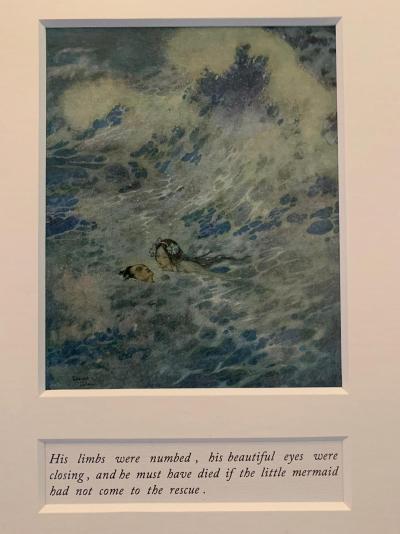 Edmund DULAC - La Petite Sirène, 1911 - Lithographie 2