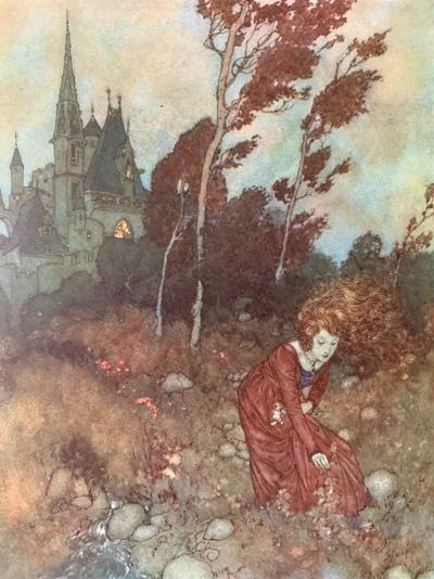 Edmund DULAC - The Winds Tale 2, 1911 - Lithographie 2