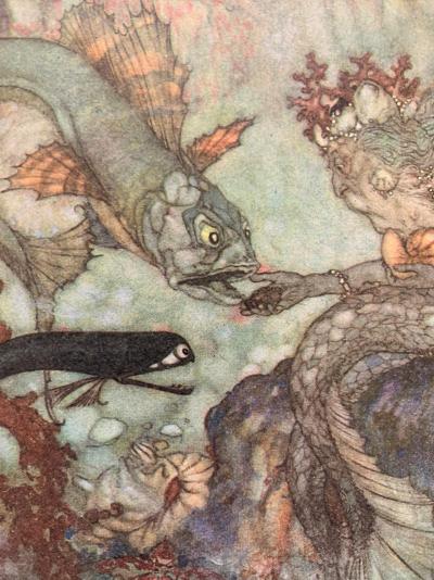 Edmund DULAC - La Petite Sirène 3, 1911 - Lithographie 2