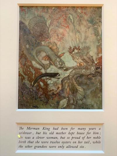 Edmund DULAC - La Petite Sirène 3, 1911 - Lithographie 2