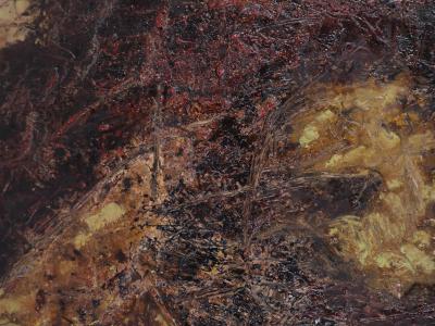 Jan MEYER - Abstraction, 1960 - Huile sur toile signée 2
