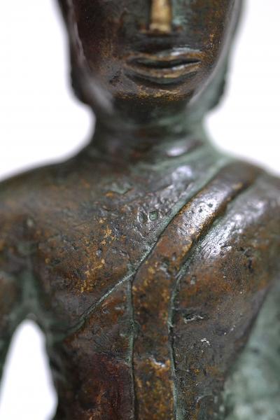 Thaïlande - Bouddha en bronze assis, XVIème siècle 2