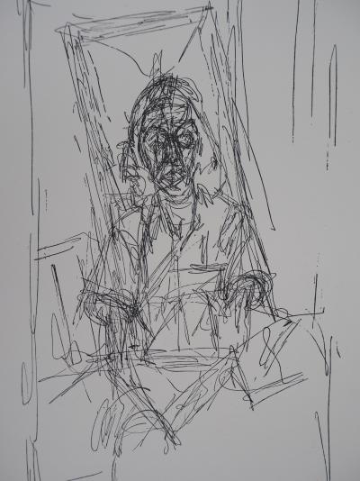 Alberto GIACOMETTI  - Ma mère, 1956 - Lithographie originale 2