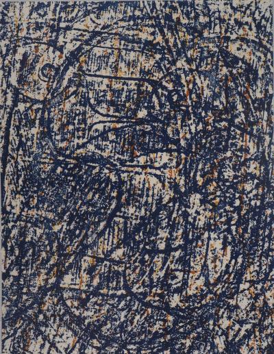 Max ERNST: Blue Birds, 1962 - Originallithographie 2