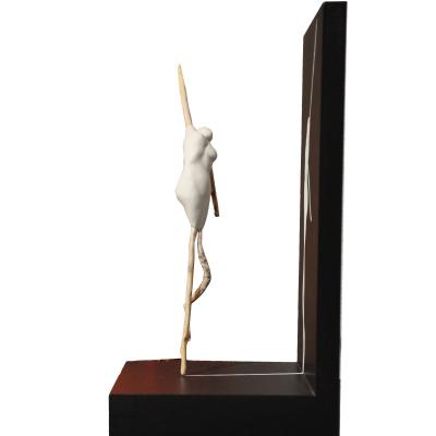 Pierrette DIJONNEAU - Le miroir - sculpture 2