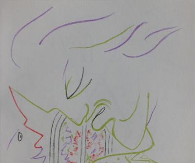 Jean COCTEAU : Le père bienveillant, 1957  - Lithographie originale 2