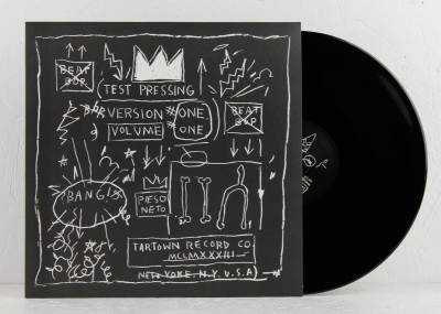 Jean-Michel BASQUIAT (d’après) - Rammellzee vs K Rob Beat Bop - Impression offset sur vinyle 2