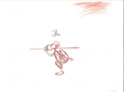 Studios Uderzo - La Surprise de César, 1986 - Dessin 2