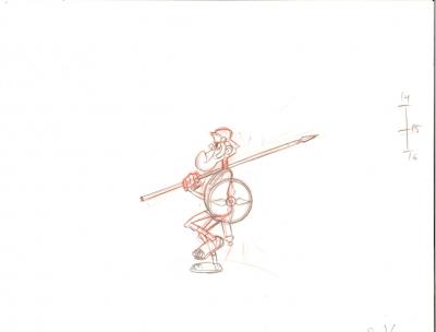 Studios Uderzo - La Surprise de César, 1986 - Dessin 2