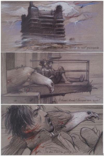 Enki BILAL - Roméo et Juliette : Signe fatal, 2011 - Ensemble de trois impressions 2