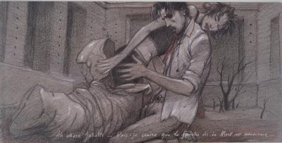 Enki BILAL - Roméo et Juliette :Mauvais présage, 2011 - Ensemble de deux impressions 2