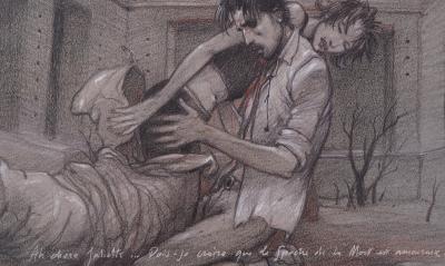 Enki BILAL - Roméo et Juliette :Mauvais présage, 2011 - Ensemble de deux impressions 2