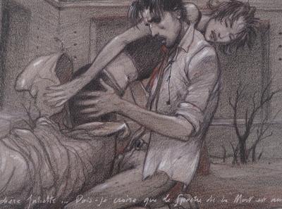 Enki BILAL - Roméo et Juliette :Mauvais présage, 2011 - Ensemble de deux impressions 2