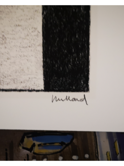 André JUILLARD  - New York Paris 2 - Impression pigmentaire signée au crayon 2