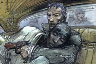 Enki Bilal - J’ai rêvé du froid de Sarajevo - Affiche