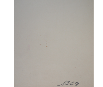 Serge PONS : Robe de soirée - Aquarelle originale signée 2