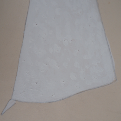 Serge PONS : Robe de mariée - Aquarelle originale signée 2