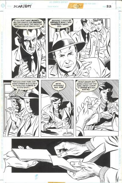 Eduardo Barreto - Batman Scar of The Bat, 1996 - Comic strip - Comics -  Plazzart