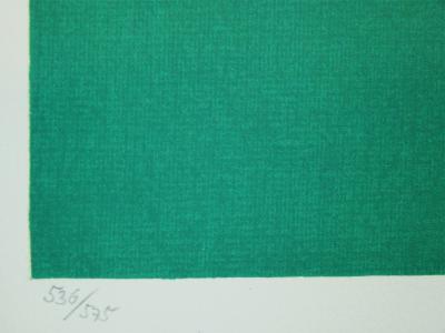 Lucio FONTANA ( d’après ) - Concetto Spaziale, 1975 - Lithographie édition limitée 2