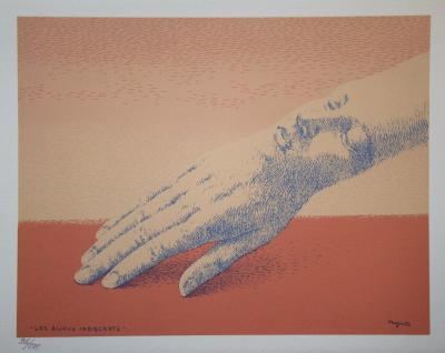 René MAGRITTE - Les bijoux indiscrets, 1975 - Lithographie originale édition limitée 2