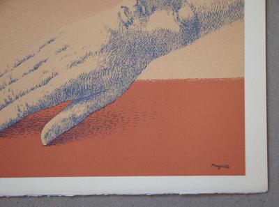 René MAGRITTE - Les bijoux indiscrets, 1975 - Lithographie originale édition limitée 2