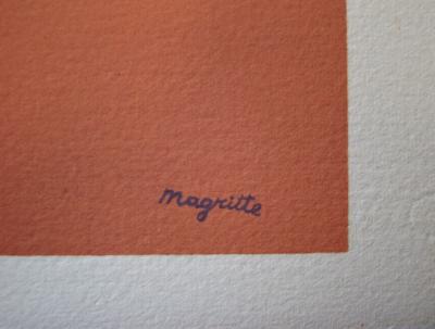 René MAGRITTE - Les bijoux indiscrets, 1975 - Lithographie originale édition limitée 2