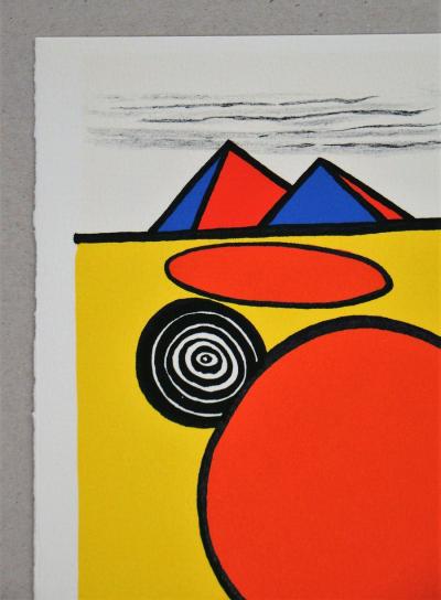 Alexander CALDER - Hommage à San Lazzaro, 1975 - Lithographie originale 2