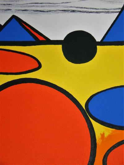 Alexander CALDER - Hommage à San Lazzaro, 1975 - Lithographie originale 2