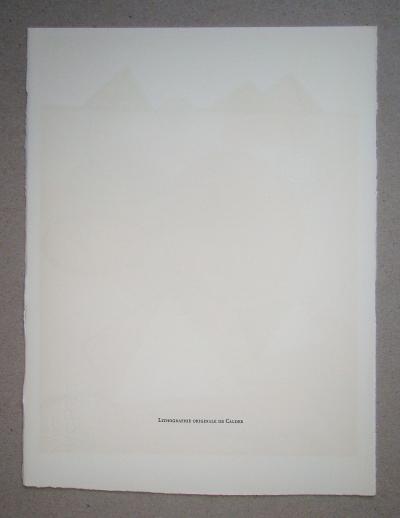 Alexander CALDER - Hommage à San Lazzaro, 1975 - Lithographie originale 2