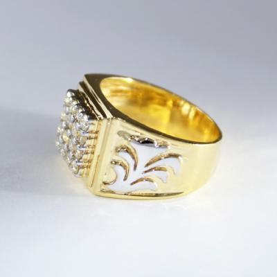 Yellow Gold Men’s Diamond Ring 2