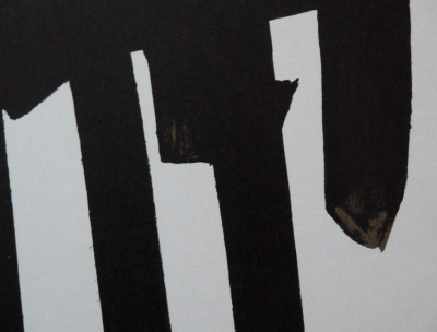 Pierre SOULAGES - Lithographie N 28, 1970 - Lithographie 2