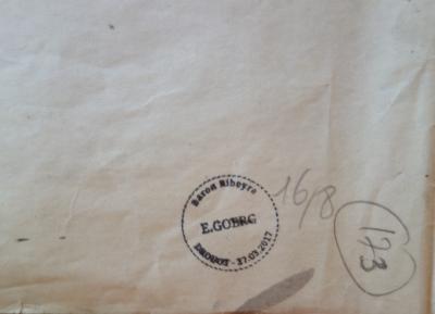 Edouard GOERG - Etude de chapeau - Dessin original signé 2
