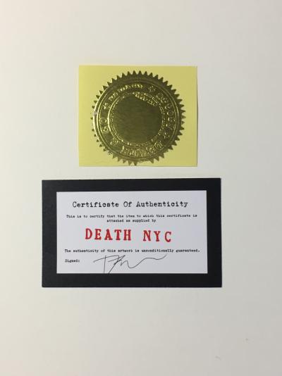 Death NYC -  Mickey Tie and dye, 2013 - Sérigraphie signée au crayon 2