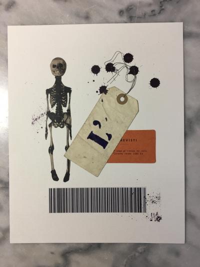 Christophe STOUVENEL - No Sense Selection , 2018 - Collage signé 2