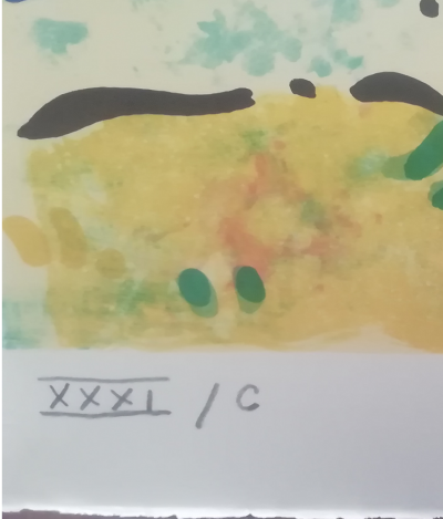 Guy CHARON - La bastide fleurie - Lithographie signée au crayon 2