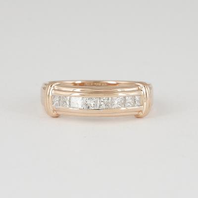 Rose Gold Diamond Ring 2