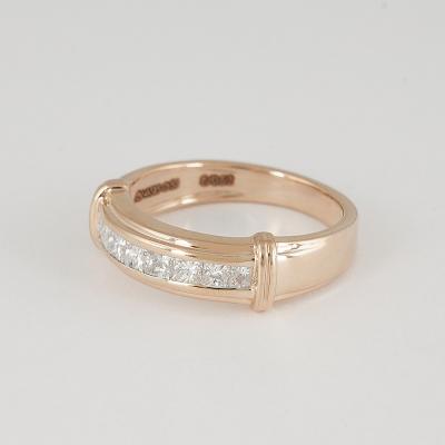 Rose Gold Diamond Ring 2