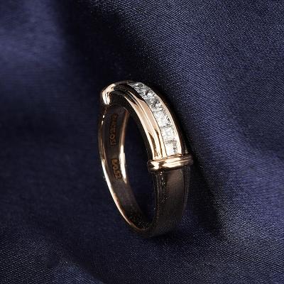 Rose Gold Diamond Ring 2