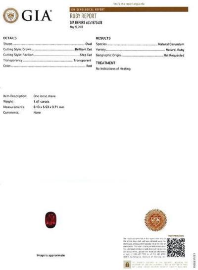 White Gold & Rose Gold Ruby & Diamond Ring 2