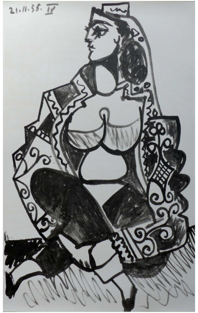 Pablo PICASSO (d’après) - Cahier de la Californie XVIII, 1959 - Lithographie 2