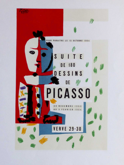 Pablo PICASSO (d’après) - Suite de 180 dessins de Picasso, 1959 - Lithographie