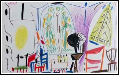 Pablo PICASSO (d’après) - Cahier de la Californie XIV, 1959 - Lithographie 2