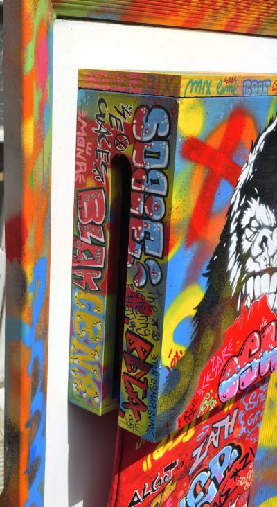 Alberto BANCHART - Gorilla, 2020 - Acrylique sur toile 2